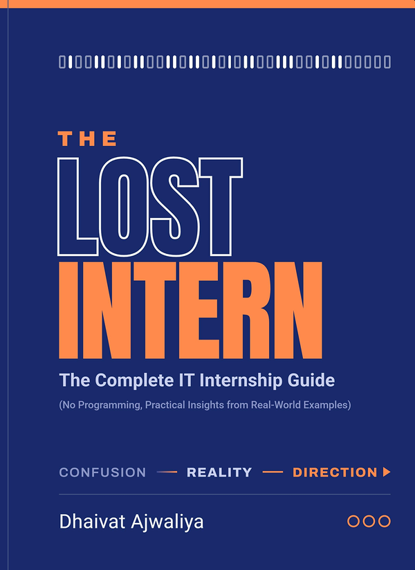The Lost Intern book cover